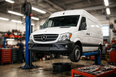  Диагностика и ремонт Мерседес-Benz Спринтер 2014 г.в. с пробегом 566 000 км в СПб